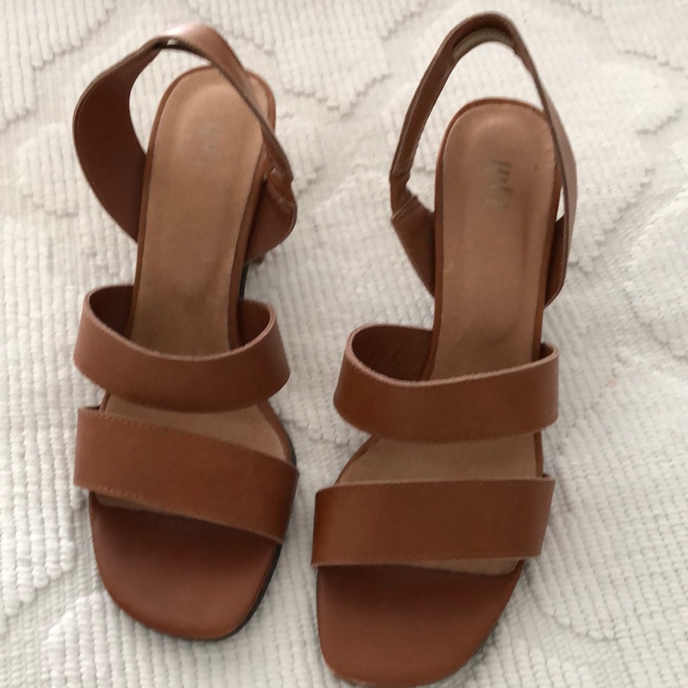 Super cute heeled sandals from JJill